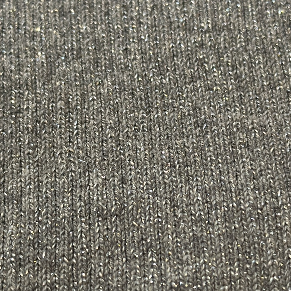 Women’s Sparkly  silver gray Turtleneck Sweater XLP - Picture 13 of 14
